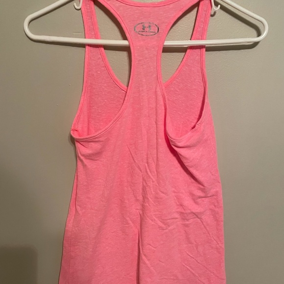 Pink under armor tank top - Picture 2 of 4